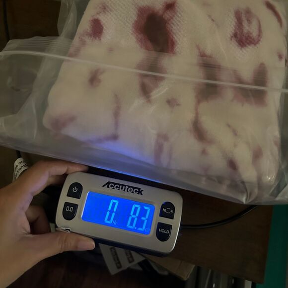 Wet Seal Shirt Womens XL Tie‎ Burgundy Dye Top Long Sleeves Lightweight - Picture 12 of 12